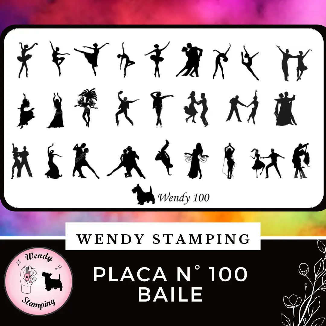 Placa Stamping N 100 Baile