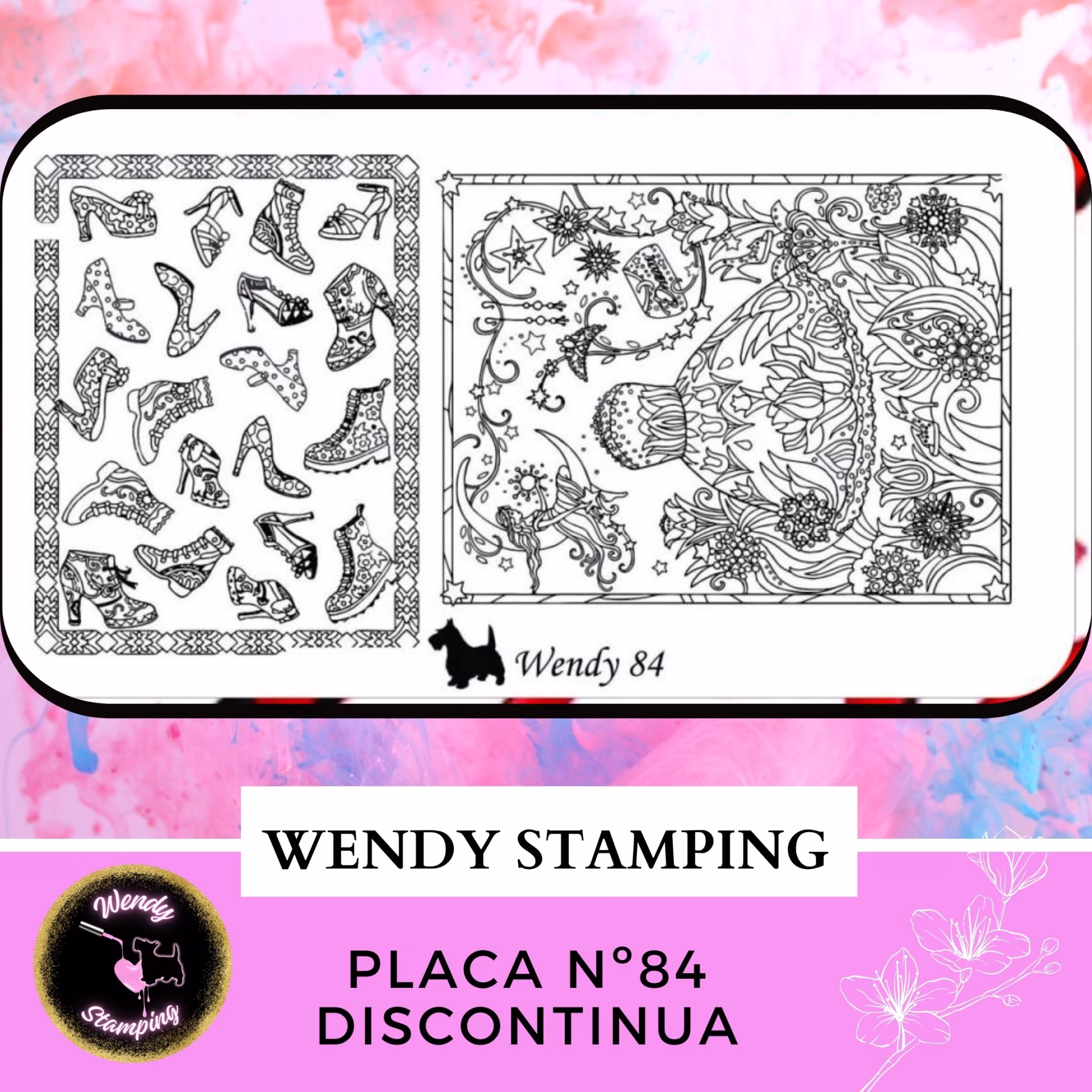 Placa Stamping N 84 discontinua