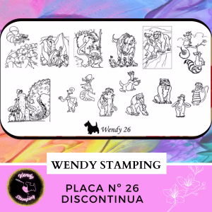 Placa Stamping N 26 discontinua