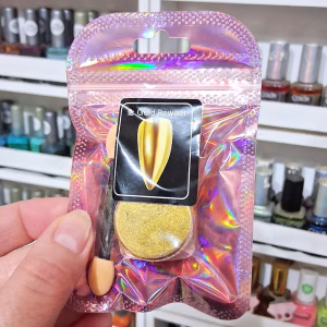 Polvo Espejo dorado