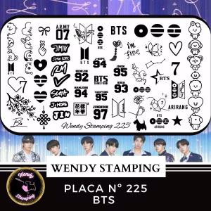 Placa Stamping N225 BTS